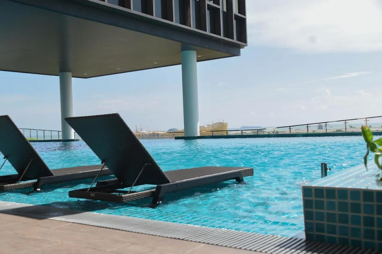 Seabreeze Seaview Super Cosy Stay Bali Residence Malacca Apartmán
